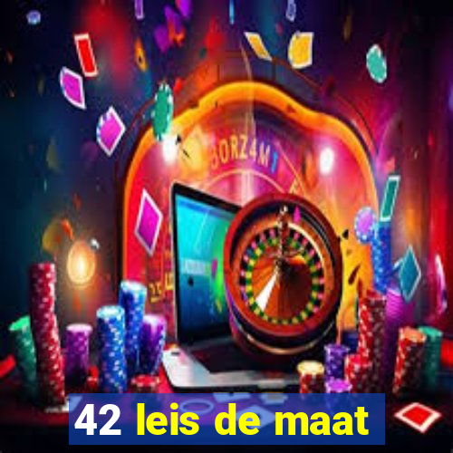 42 leis de maat