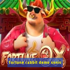 fortune rabbit demo sonic