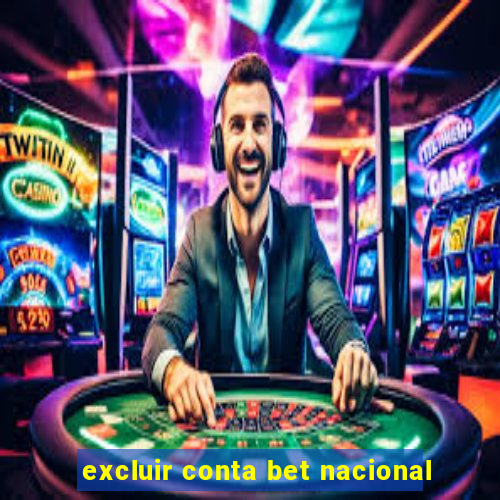 excluir conta bet nacional