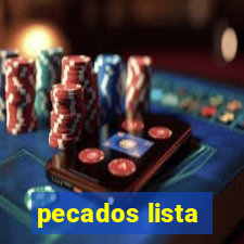 pecados lista