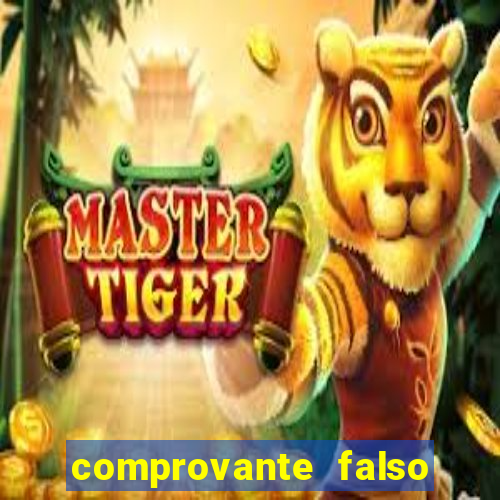 comprovante falso de 50 reais