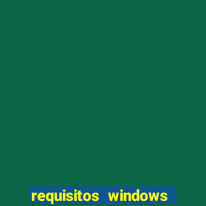 requisitos windows 7 home basic