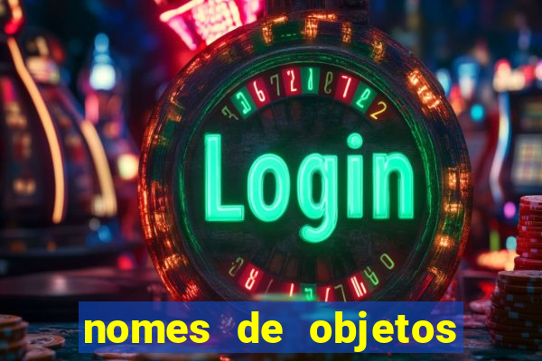 nomes de objetos de origem tupi guarani