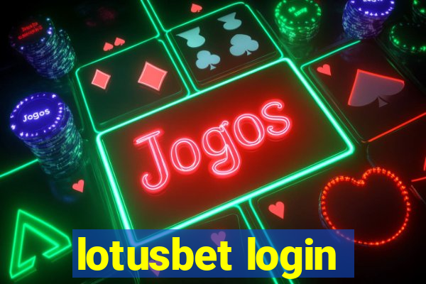 lotusbet login