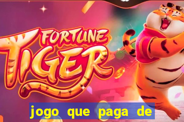 jogo que paga de verdade no pix