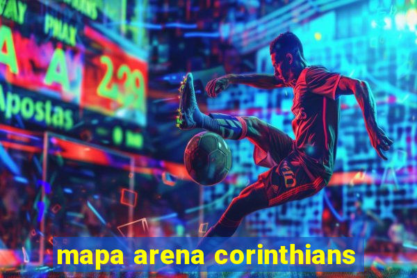 mapa arena corinthians