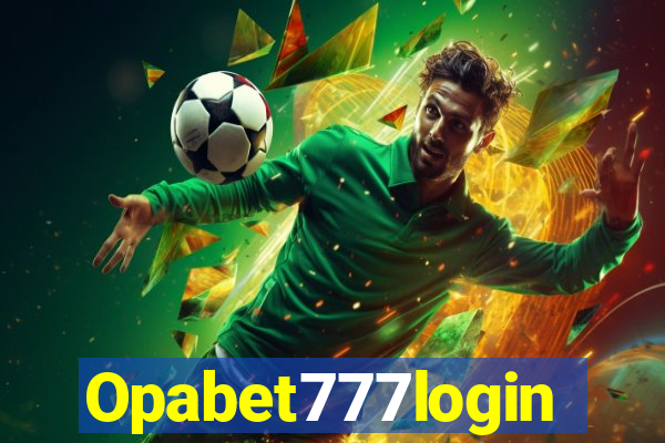 Opabet777login