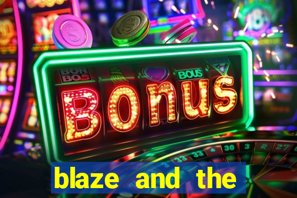 blaze and the monster machines logo font